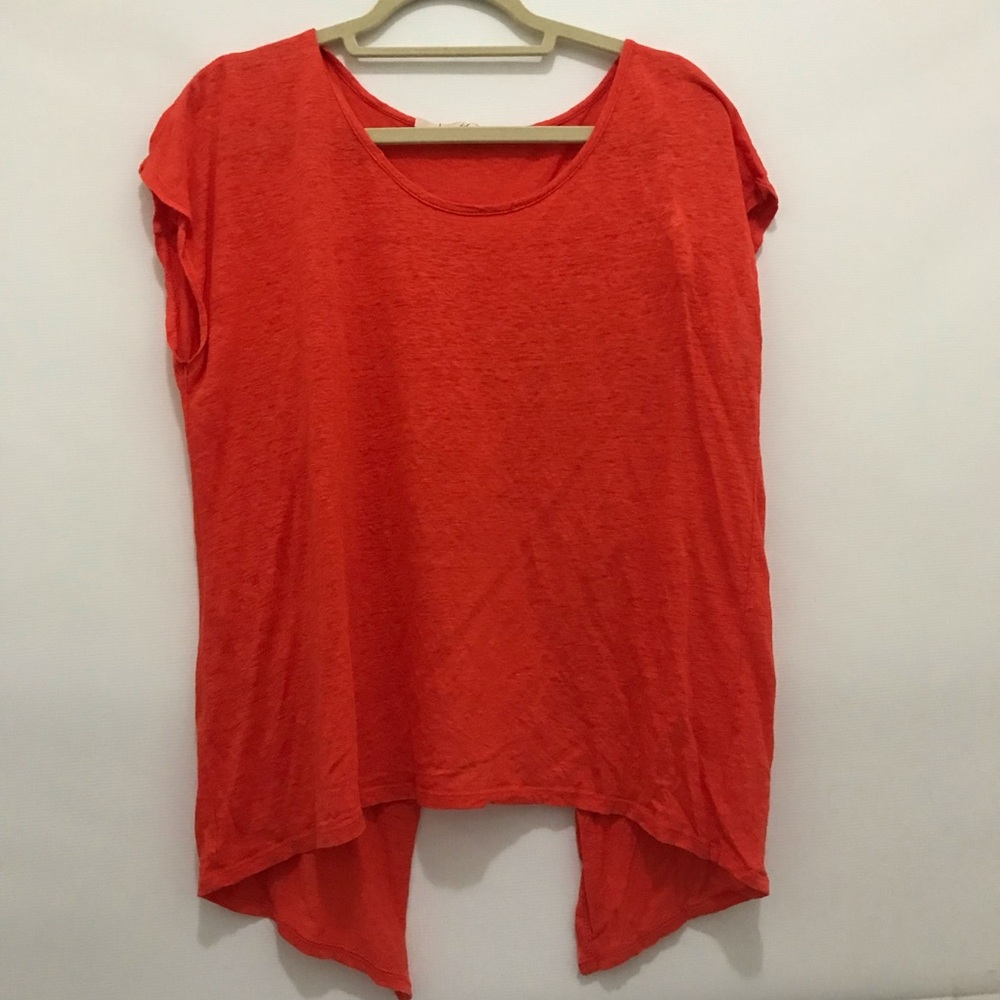 Gibson Open-Back Linen Top Size L
